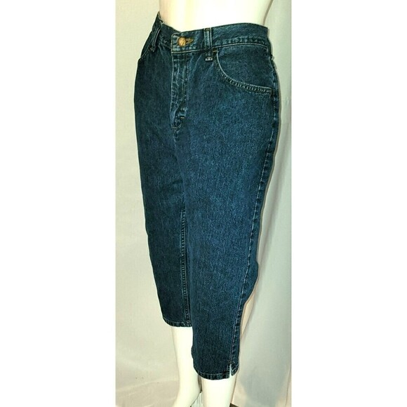 Classic Riders by Lee Mid Rise Capri Jeans - Size 8 - Picture 4 of 10